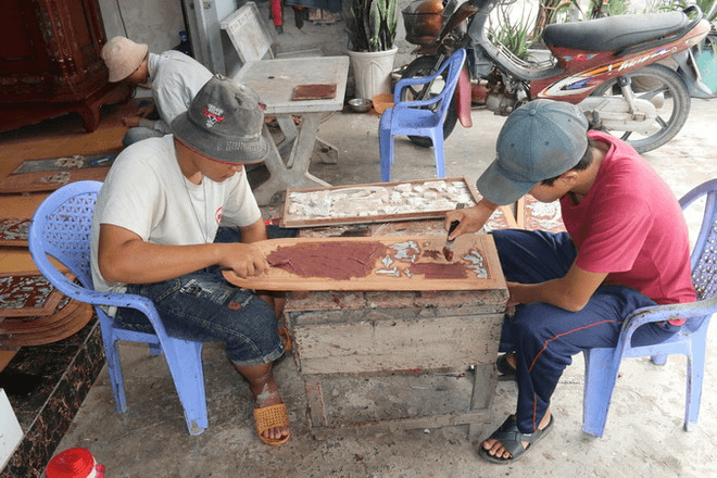 Nghề đóng tủ thờ Gò Công